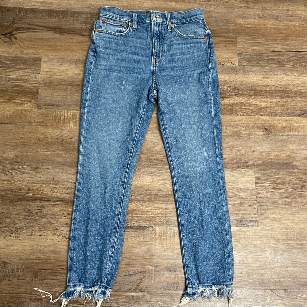 Madewell The High-Rise Slim Boyfriend Jeans Size 25